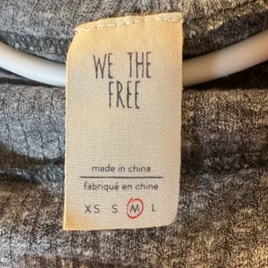 Free People We The Free Gray Ribbed Knit Oversized‎ Cocoon Top Size Medium thumbnail 4