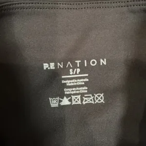P.E Nation Activewear Leggings Black Lime Green Colorblock High Rise Small S P thumbnail 5
