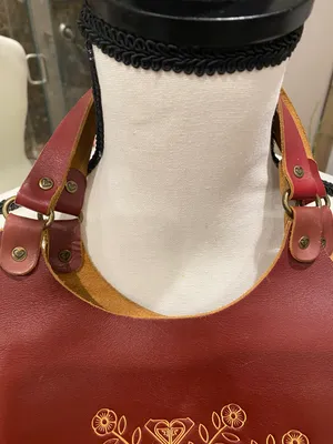 Roxy Quicksilver Leather Handbag Tote Purse thumbnail 5