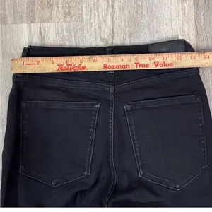 Everlane‎ High Rise Authentic Stretch Black Skinny Jeans Womens 28 Tall thumbnail 6