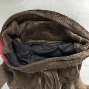 The North Face Size-L/G Womens Brown Fleece 1/4 Zip‎ Pullover Jacket thumbnail 13