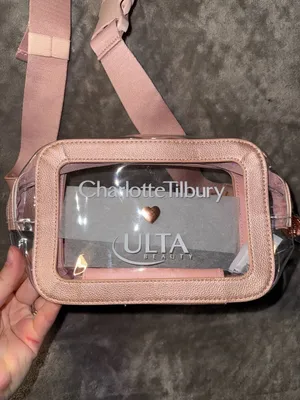Charlotte Tilbury x Ulta Beauty Clear Cosmetic Belt Bag with Adjustable Strap thumbnail 3
