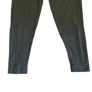 Zara Men Drawstring Green Jogger Track Athletic High Rise Pants SZ M #1283 thumbnail 3