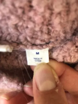 Gap Pink Mock Neck Sweater - Medium thumbnail 3