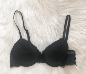 H&M Black lace underwire bra thumbnail 1