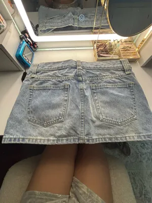 John Galt Denim Skirt thumbnail 3