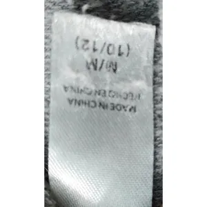 Gray Sweatshirt with Crochet Lace Sleeves - Women's Size‎ M/M (10/12) thumbnail 4