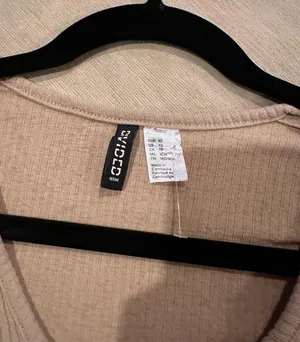 H&M Open Tie Long Sleeve Crop Top thumbnail 3