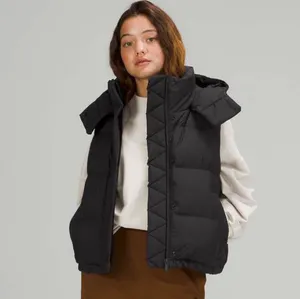 Lululemon Wunder Puff Cropped Vest Black Size 4 thumbnail 2