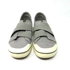 Keen Size 8 Canvas Casual‎ Sneaker Flat Comfort Shoes Gray Strappy Closure thumbnail 2