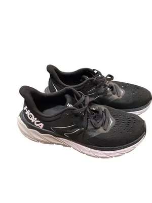 Hoka Arahi 5 wms black white walking running sneakers sz 7B SKU 10-112 thumbnail 16