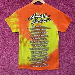 Trippie Redd Life's A Trip Tour tie dye Tee size small thumbnail 3