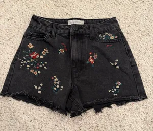 Ban Jara Black Denim Shorts thumbnail 1