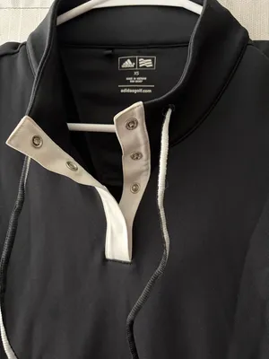 Adidas Golf Black Pullover Hoodie women’s size XS Athletic Top(A504) thumbnail 5