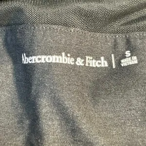 Abercrombie & Fitch Black Mesh Long Sleeve Off The Shoulder Blouse Top Size S thumbnail 4