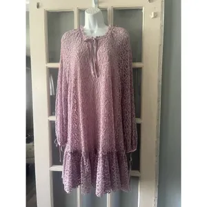 Free People Jenny Purple Crush Velvet Dress thumbnail 9