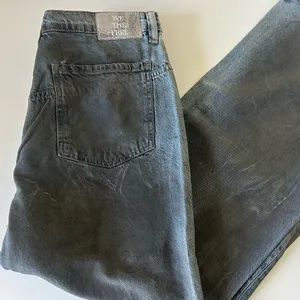 Free People Tinsley Baggy High Rise Straight Leg Shadow Of Your Love thumbnail 6
