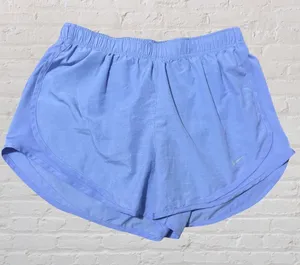 S65 Nike Women's Light Blue Athletic Shorts thumbnail 1