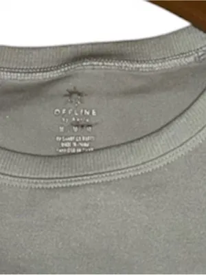 Aerie Offline gray cropped tee in a M #aerie #cropped thumbnail 2