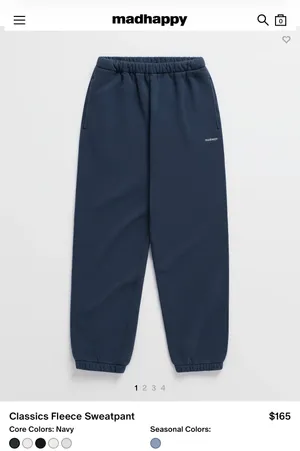 Madhappy Royal Blue Sweat Set thumbnail 2