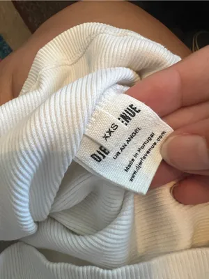 Djerf Avenue xxs white tee thumbnail 8