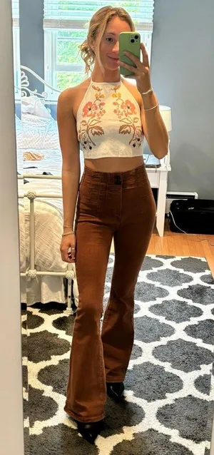 Urban Outfitters Triangle Knit Halter Top thumbnail 3