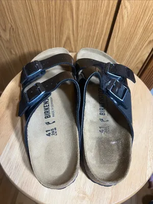 Birkenstock Arizona Two-Strap Sandal - Black Glitter thumbnail 3