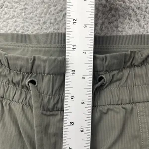 Lululemon Beyond The Studio Crop Pants Olive Green Athleisure Women's 8 x 25 thumbnail 8