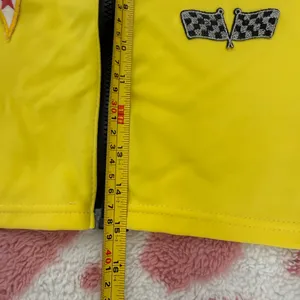 🔥🏁 BRAND NEW Race Day Baddie 5-Piece Set – Checkered & Neon Yellow Medium 🏁🔥 thumbnail 7