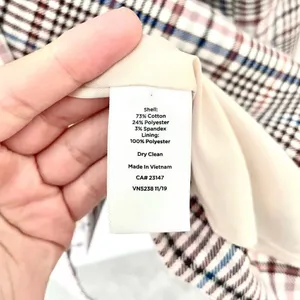 Talbots Multicolor Plaid Stripe Blazer Jacket Women’s Size 24 Classic Fit Preppy thumbnail 4