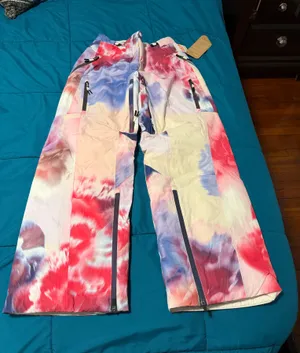 Free people on the ascend printed ski pants XS thumbnail 1