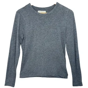 Abercrombie & Fitch The A&F Lounge Collection Gray Long Sleeve Tee Shirt Size M thumbnail 2