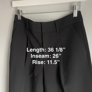 Banana Republic Black Trousers Minimalist Neutral Work Career Office size‎ 0 thumbnail 9