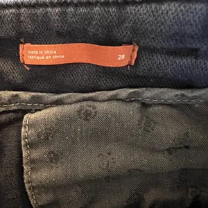 PILCRO THE LETTERPRESS Wide Leg Blue Pants Exposed Buttons Women’s Size 28 thumbnail 6
