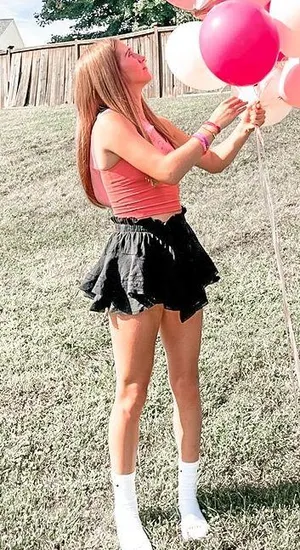 Black Aerie Skirt Ruffle thumbnail 1
