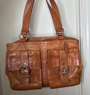 Coach Leather Vintage Bag Shoulder thumbnail 1