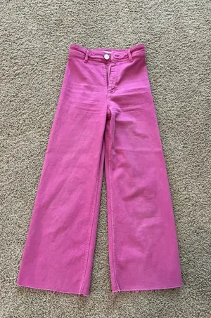 Nwot‼️ Zara Zw The Marine Straight Jeans Us 4 thumbnail 7