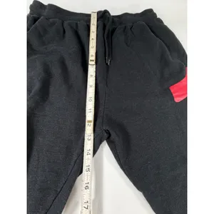 True Religion Womens Joggers Black Red Horseshoe Logo Loungewear Sweatpants M thumbnail 4