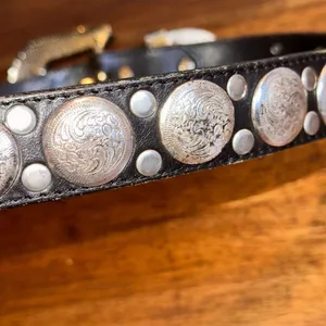 Western Billy‎ Belts Mixed Metals Black thumbnail 4