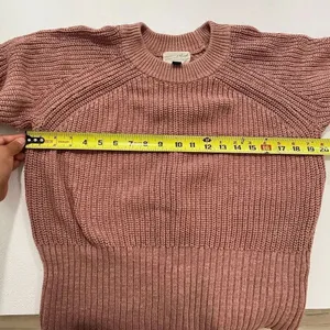 Universal Thread Chunky Knit Sweater | Dusty Rose Pullover | Size M thumbnail 4