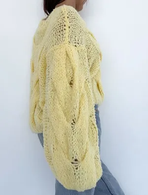 RUMORED NONNA SWEATER BANANA S/M Yellow thumbnail 5