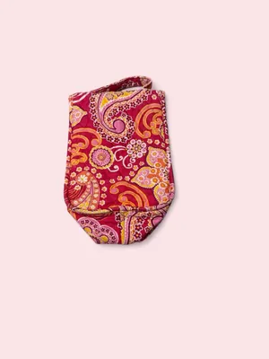 Vera Bradley Quilted Paisley Lunch Tote - Pink & Yellow thumbnail 2
