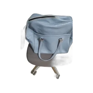 Vintage Sears, Roebuck and Company Luggage Bag Carry On Travel Bag Tote Baby Blu thumbnail 14
