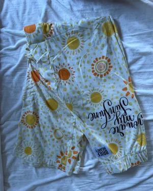 "You Are My Sunshine" Women's Pajama Pants - Yellow & Orange thumbnail 1