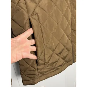 Hawke & Co Sport Quilted Jacket Womens Size‎ XL Brown Puffer Performance thumbnail 3