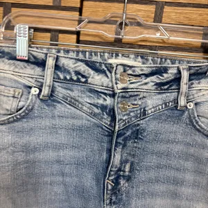 M Jeans By Maurice’s Curvy‎ High Rise Kick Boot Ankle Jeans Size 14 thumbnail 3