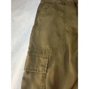 Lauren Ralph Lauren Lightweight Cargo Pants Olive Green Sz 6 thumbnail 4