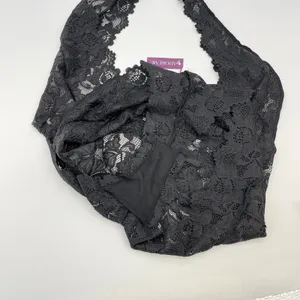 Adore Me Womens Lace Bodysuit Large Coquette Boudoir Romantic Goth Femme Fatale thumbnail 14