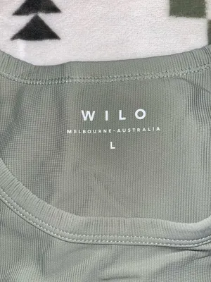 WILO Anthropologie The Label Sports Bra tank top thumbnail 2