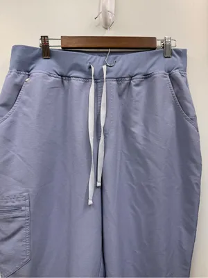 Figs Zamora Jogger Scrub Pant Slate Grey Blue Drawstring Medical Women's XL thumbnail 2